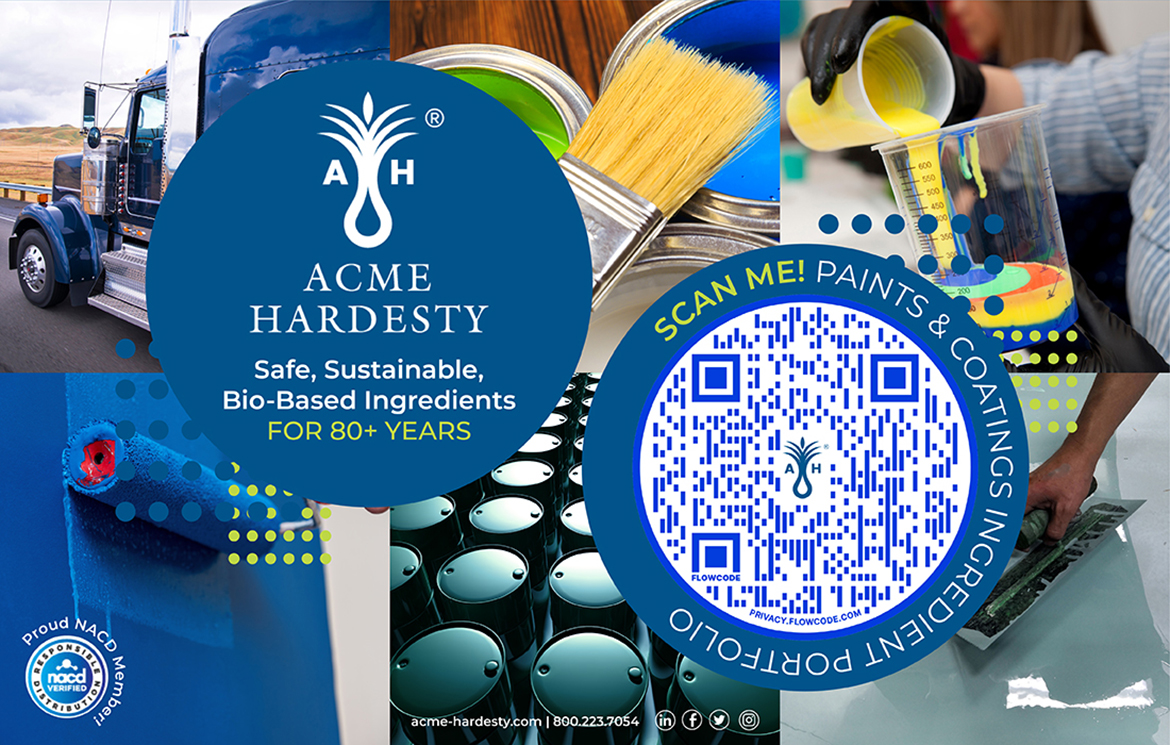 Acme-Hardesty Safe, Sustainable, Bio-Based Ingredients